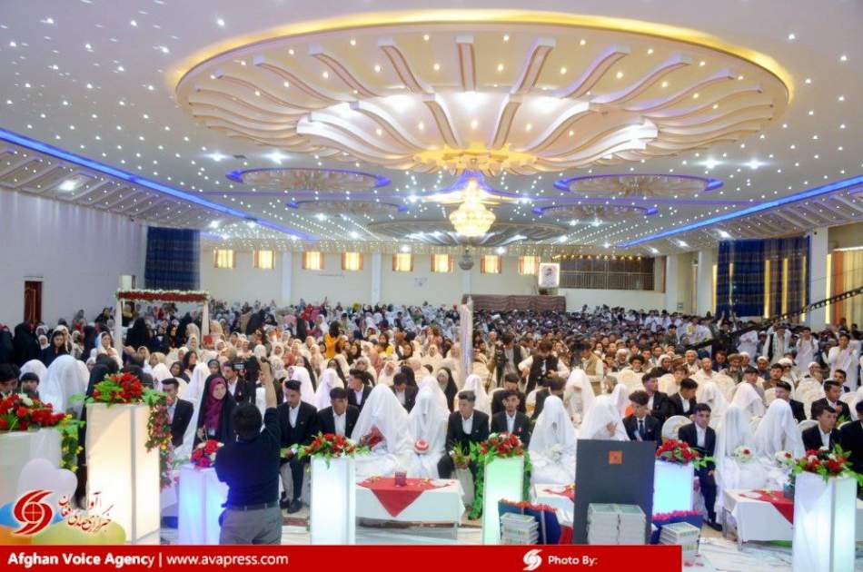 برگزاری مراسم ازدواج دسته جمعی ۶۰ زوج جوان در کابل/ آگاهان: حل مشکل ازدواج جوانان، فساد اخلاقی را از جامعه ریشه‌کن می‌سازد