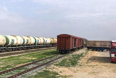انتقال بیش از ۲۵۷ هزار تُن اموال تجارتی از طریق خط ‌آهن در یک ماه گذشته