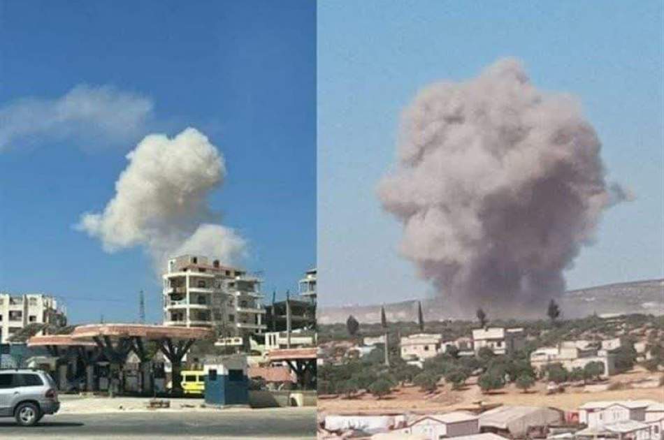 The headquarters of terrorist groups in northwestern Syria was targeted by Russian and Syrian warplanes