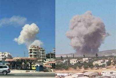 The headquarters of terrorist groups in northwestern Syria was targeted by Russian and Syrian warplanes