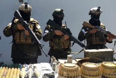Weapons, Ammunition Seized by IEA Forces in Paktika