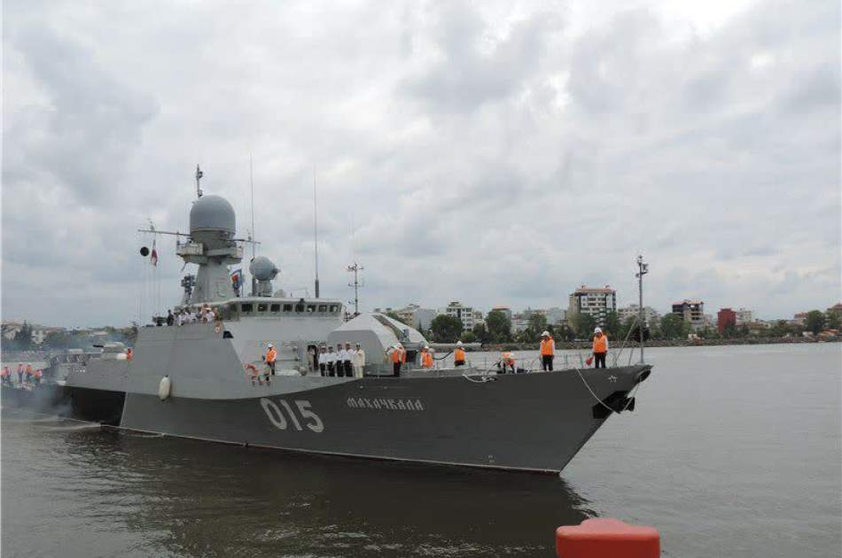 Russian Navy ship entered Iranian waters on Tuesday