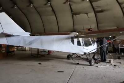 ساخت هواپیمای چهار نفره توسط جوان افغانستانی + ویدئو  