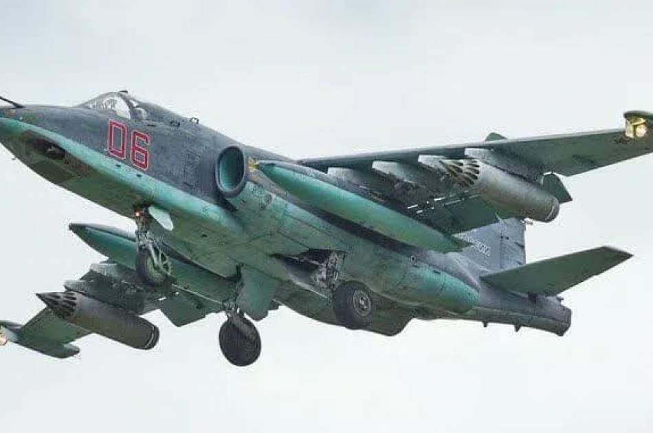 Russian air defens shot down a Su-25  Ukrainian Air Force