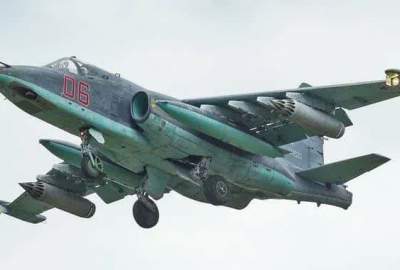 Russian air defens shot down a Su-25  Ukrainian Air Force