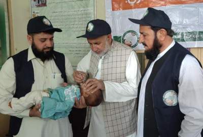 کارزار چهار روزه واکسن فلج اطفال در زون شرق کشور آغاز شد