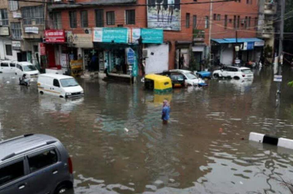 Rain across northern India has killed at least 22 people