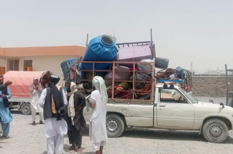 Afghan Refugees Returned to Afghanistan from Pakistan