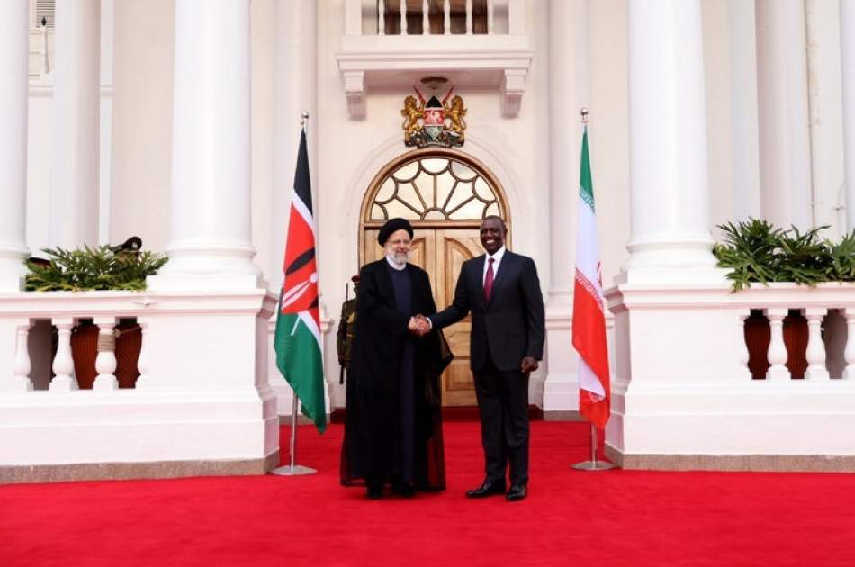 Iranian President arrived in Kenya to visit African countries