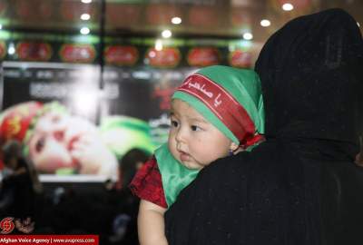 گزارش تصویری/ همایش باشکوه شیرخوارگان حسینی(ع) در شهر مزارشریف  