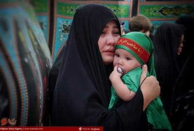 گزارش تصویری/ همایش شیرخوارگان حسینی با حضور مادران و کودکان مهاجرافغانستانی در شهر رباط کریم تهران  