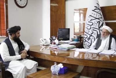 Hanafi Met With Head of Afghan Embassy in China
