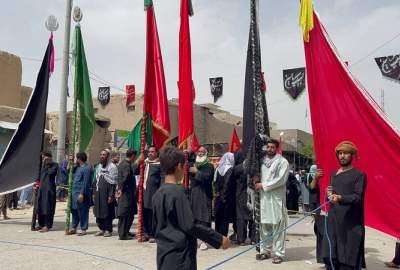 گزارش تصویری/ برگزاری پرشکوه مراسم عاشورای حسینی در قندهار  