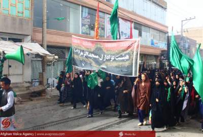 برگزاری باشکوه مراسم عاشورای حسینی در کمال آرامش و امنیت در هرات