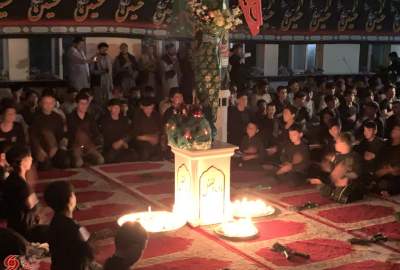 تصاویر/ شام غریبان در مسجد امام زمان (عج) غرب کابل
