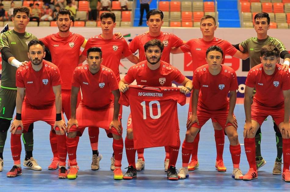 Afghanistan runners-up at CAFA Futsal Cup