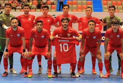 Afghanistan runners-up at CAFA Futsal Cup