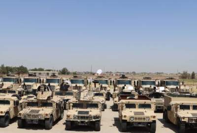 Military vehicles repaired in Balkh