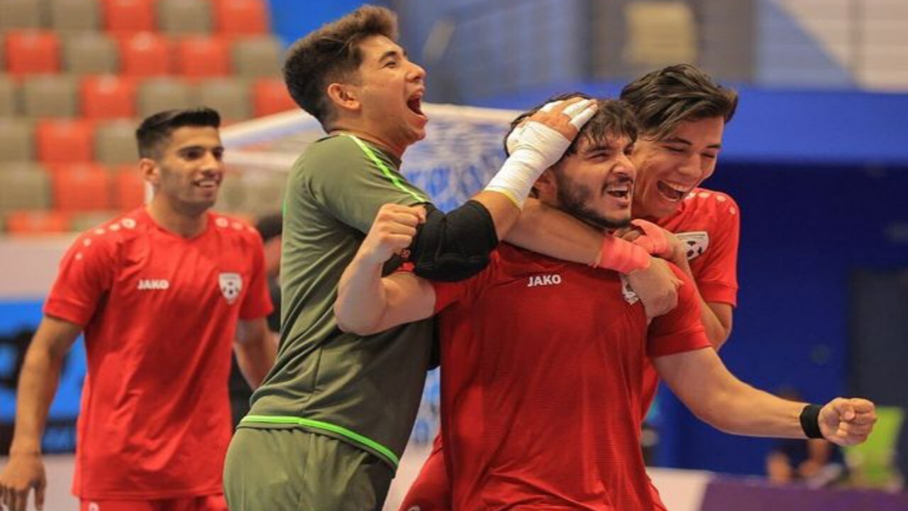 درخشش تیم فوتسال؛ افغانستان به رده ۶۲ جهان و ۱۲ آسیا صعود کرد