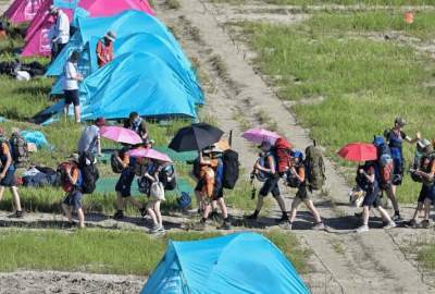 Scouts begin evacuation as typhoon nears South Korea