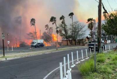 The continuation of the fire in the state of Hawaii, America; The death toll has exceeded 36