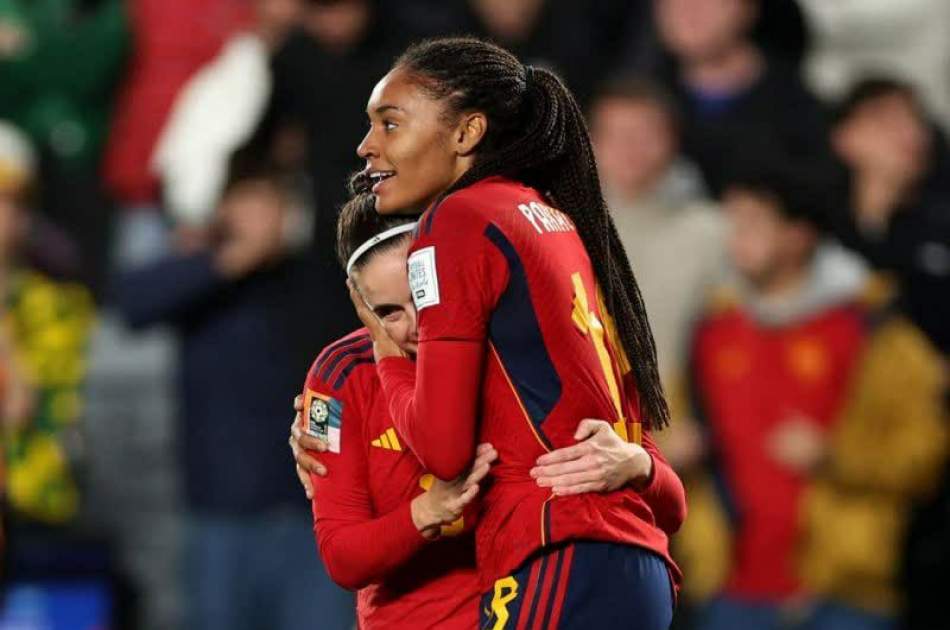 اولین صعود تاریخ تیم ملی زنان اسپانیا به فینال جام جهانی