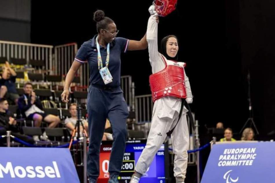 Afghan Girl wins European Para Taekwondo championship