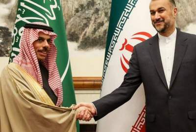 The meeting of the foreign ministers of Iran and Saudi Arabia and emphasizing the creation of a new page in Tehran-Riyadh relations