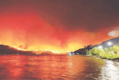 Wildfire grips another region in Canada