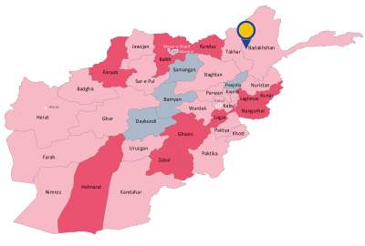 Road accident kills 1, injures 4 in Badakhshan