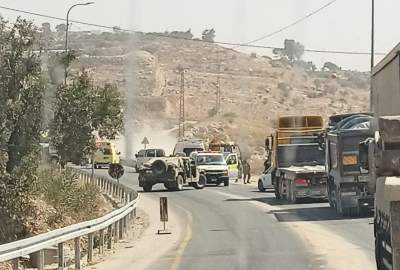 بر اثر عملیات ضد اسرائیلی در کرانه باختری پنج تن صهونیست کشته و زخمی شدند