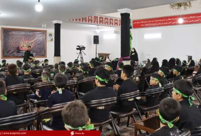 تصاویر/ همایش "کودکان و نوجوانان پیام رسان نهضت عاشورا" در مشهد مقدس  