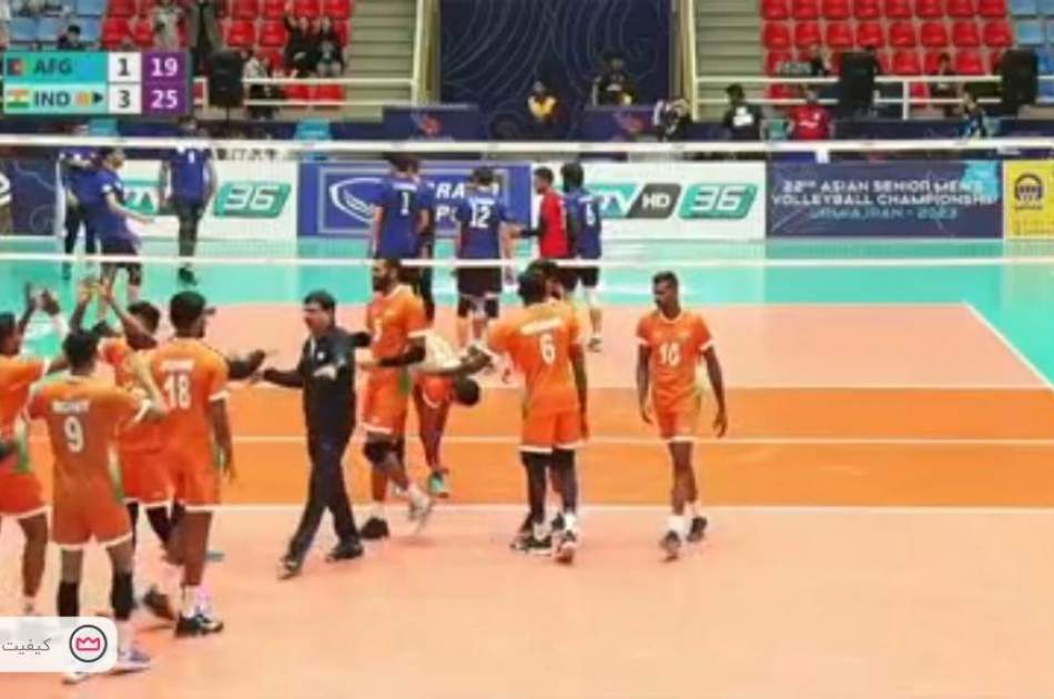 The national volleyball team failed to advance to the next round after losing against India