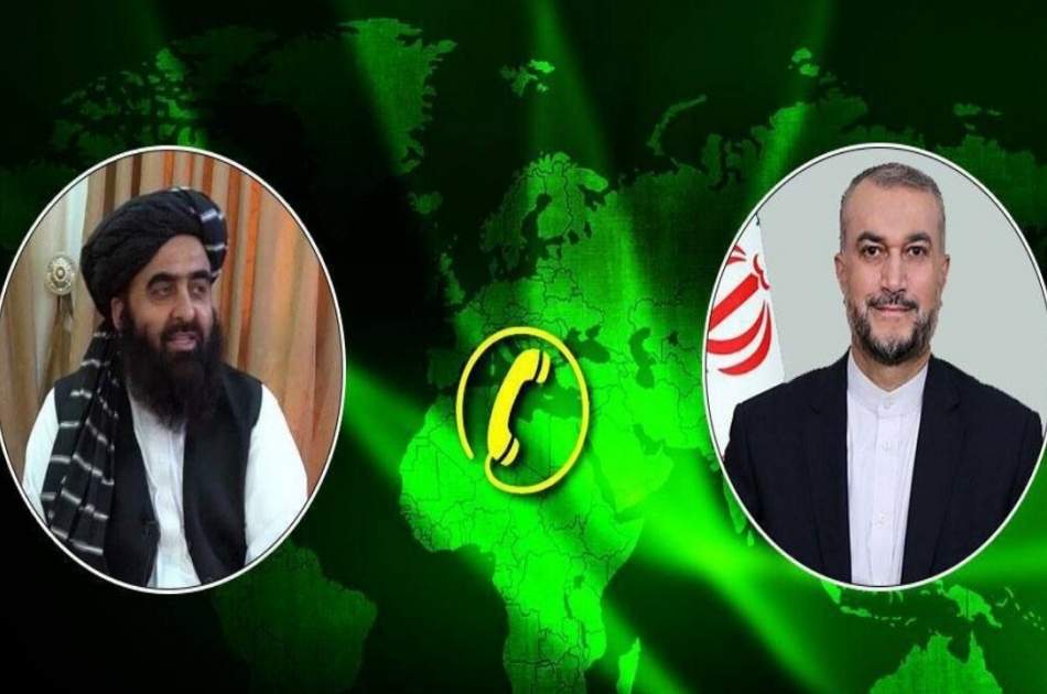 دعوت امیرخان متقی از وزیر خارجه ایران برای سفر به کابل