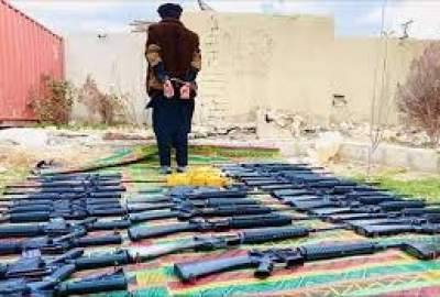 Security forces seize arms, ammunition in Kandahar