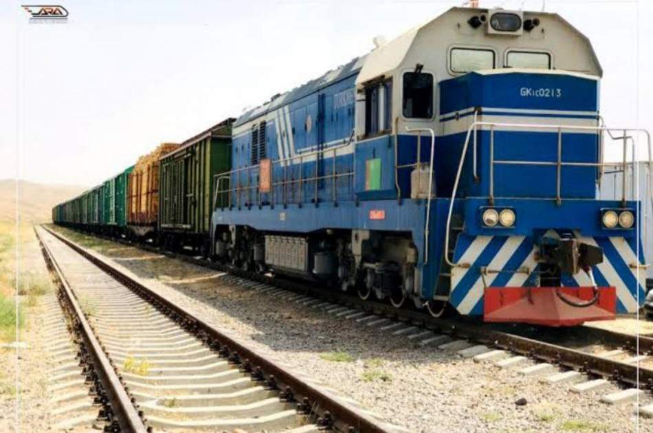بیش از 333 هزار تُن انتقالات طی یک‌ماه گذشته از طریق خط ‌آهن افغانستان