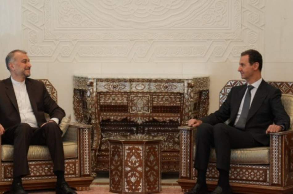 وزیر امور خارجه ایران با بشار اسد دیدار کرد