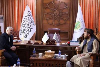 دیدار وزیر زراعت با نماینده ویژه ایران در کابل؛ دو طرف بر اجرای توافقات صورت گرفته در بخش زراعت میان دو کشور تاکید کردند