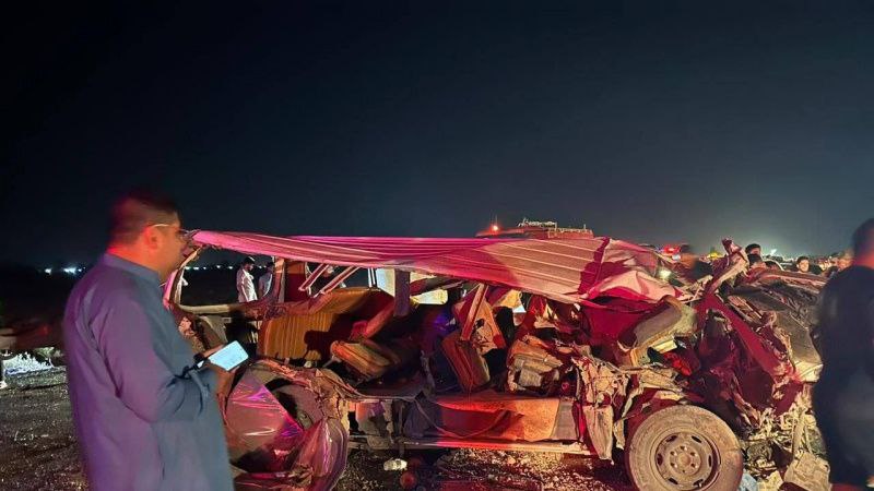 فوت ۱۹ زائر در حادثه ترافیکی در محور سامرا - کاظمین عراق