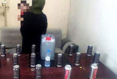 یک دختر ۱۸ ساله به جرم شراب فروشی در ولایت بلخ بازداشت شد