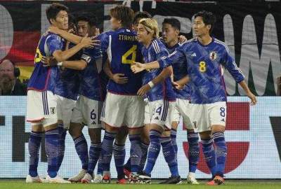 Heavy defeat of the German national football team against Japan