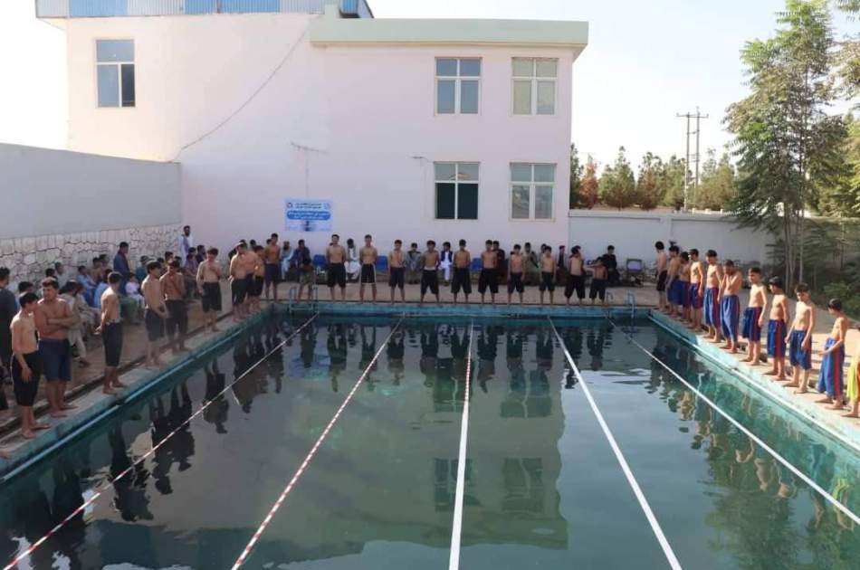 نخستین دور رقابت های «شنا» در جوزجان آغاز شد