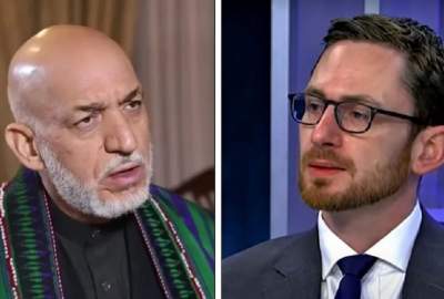 حامد کرزی و توماس وست روی تفاهم بین‌الافغانی برای صلح پایدار در افغانستان گفت‌وگو کردند