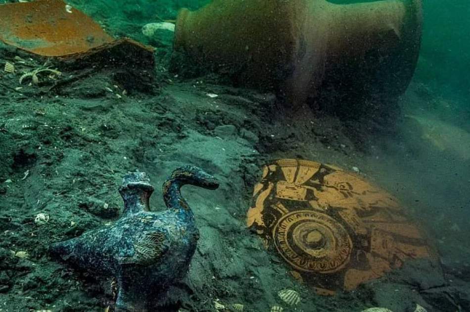 کشف گنجینه‌های غرق‌شده ۲۵۰۰ ساله در معبد فراعنه در نزدیکی سواحل مصر