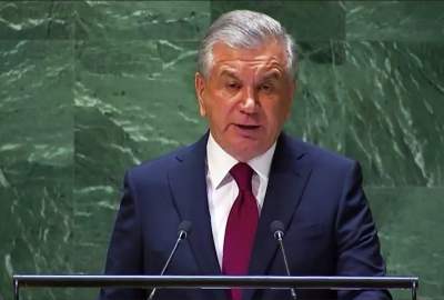 Uzbek president warns UN General Assembly against ‘leaving Afghanistan alone’