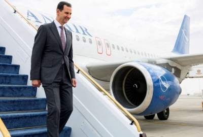 Bashar Assad entered China