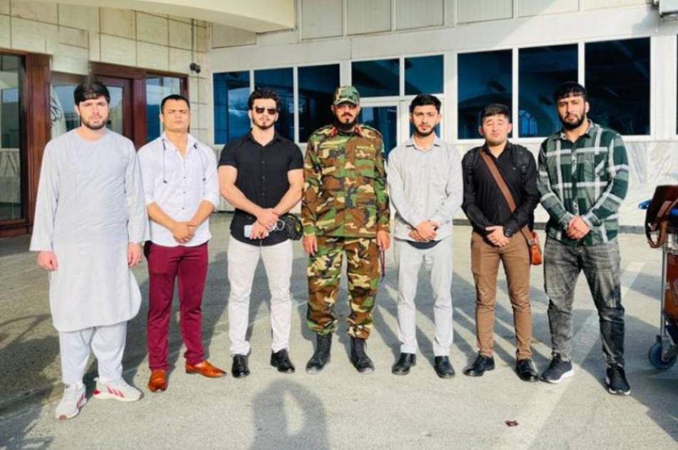 Ten of the graduates of military courses from India returned to the country