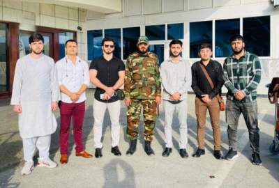 Ten of the graduates of military courses from India returned to the country