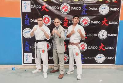 رزمی کاران مرکز تبیان در مسابقات کشوری کاراته «دای دو جوکو» در ایران به مقام‌های قهرمانی و نایب قهرمانی رسیدند  