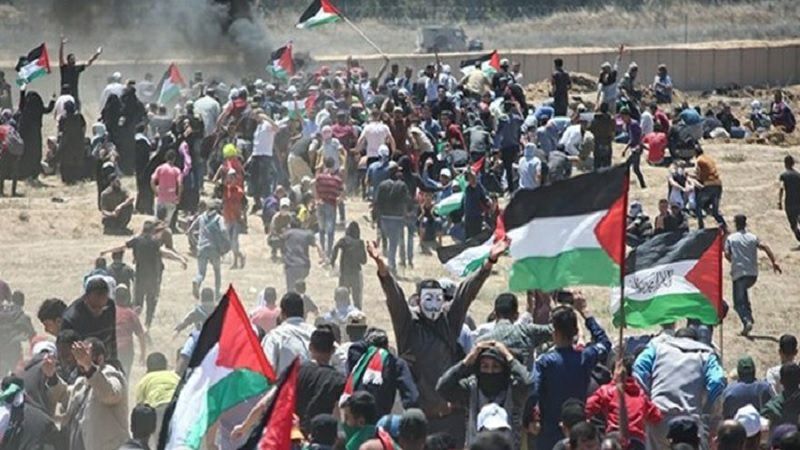 ادامه تظاهرات ضد صهیونیستی در نواز غزه